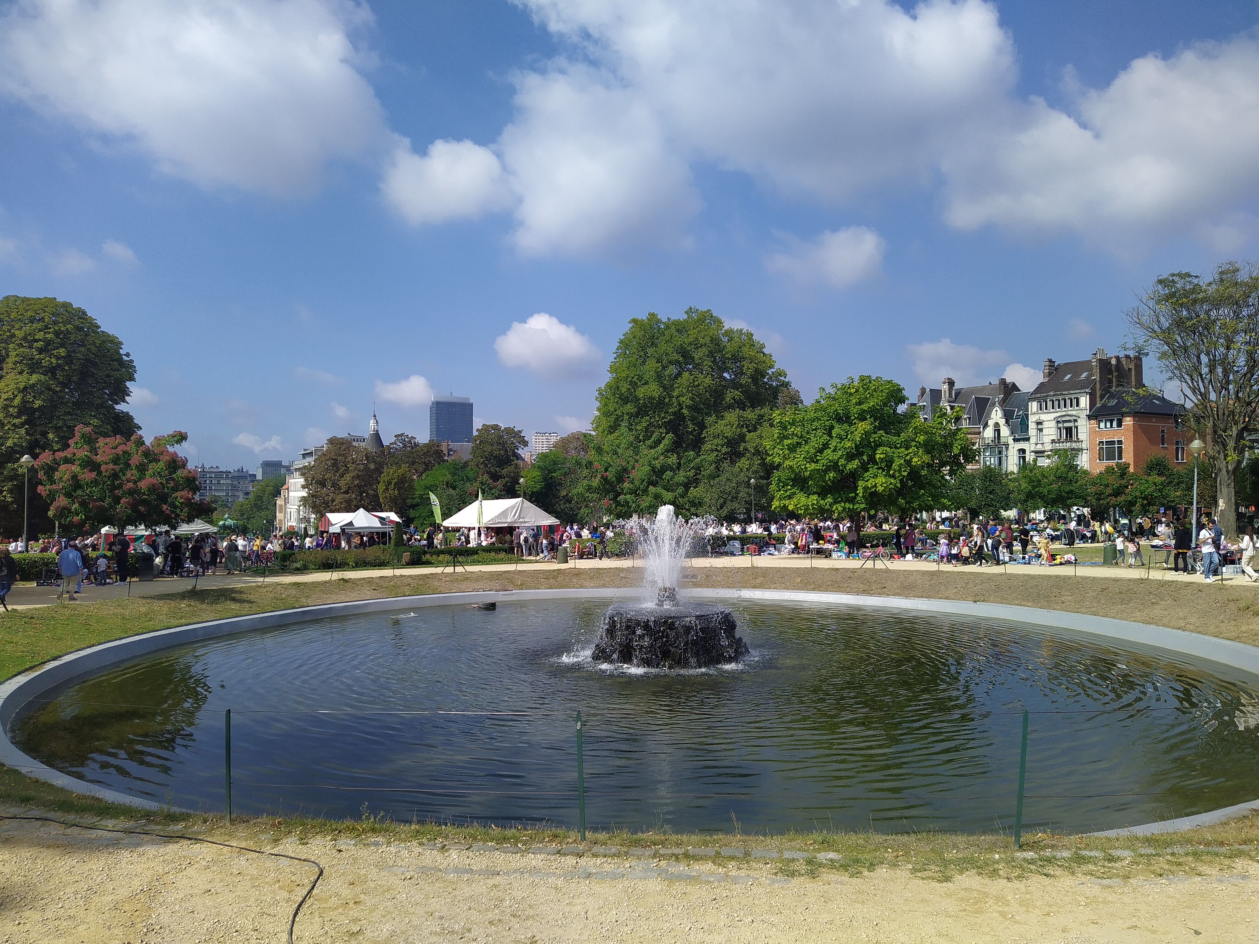 Square Ambiorix à Bruxelles